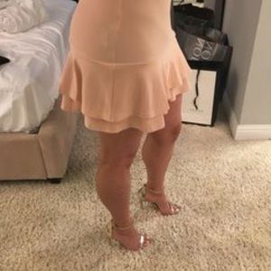 NWT Double Ruffle Mini Skirt !